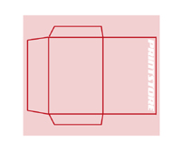 eingeklebte Schnellheftmechanik individuelles Stanzwerkzeug max. offenes Rohformat:  680x480mm Flügelmappen einseitig drucken & stanzen