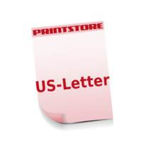  US-Letter (216x279mm) Digitaldruck Briefpapiere Digitaldruck 1- oder 4-färbig drucken beidseitiger Druck