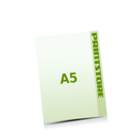  A5 (148x210mm) Flyer mit bis zu  6 Druckfarben bedrucken einseitiger Flyerdruck