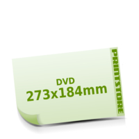 DVD (273x184mm) Flyer mit bis zu  6 Druckfarben bedrucken beidseitiger Flyerdruck
