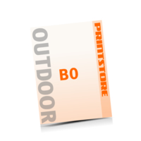  4 färbige Outdoor-Plakate  B0 (1000x1400mm) einseitige Outdoor-Plakate