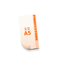  ½ A5 (74x210mm) Digitaldruck Flyer Digitaldruck 1- oder 4-färbig drucken 