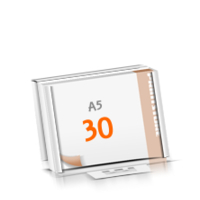 Versandverpackung Digitaldruck Blöcke mit  30 Blatt Digitaldruck Blöcke beidseitig drucken