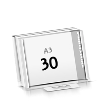 Faltkartonverpackung 30 Blatt per Schreibblock einseitig bedruckter Schreibblock