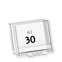 afdeklijsten in flat package 30 Blad per Bureau pad 