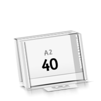 afdeklijsten in flat package 40 Blad per Bureau pad