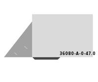 Schnellheftmechaniken in die Angebotsmappen einkleben Stanzkontur 36080-A-(0)-47.0 Angebotsmappen-Füllhöhe: 0mm einseitig bedruckte, gestanzte Angebotsmappen