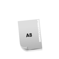  A8 (52x74mm) 1- nebo 4-barevné tisk letáků 