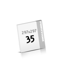 35 Blatt per Block einseitig bedruckter Schreibblock