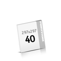 40 Blatt per Block einseitig bedruckter Schreibblock