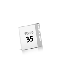 35 Blatt per Block einseitig bedruckter Block