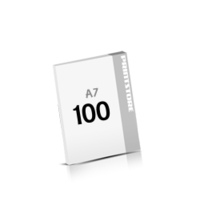 100 Blatt per Block einseitig bedruckter Block 