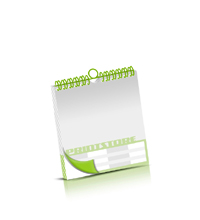  Fotokalender bedrucken OHNE Kalenderdeckblatt Kalenderblätter beidseitiger Druck Wire-O Bindungen Kalenderdruck im Quadratformat