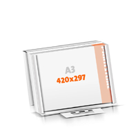  Schreibunterlagen drucken Versandverpackung Schreibunterlagen  A3  quer (420x297mm)