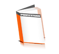  Softcover Broschüren drucken  4 Seiten Umschlag Klebebindung Hochformat