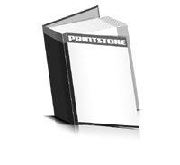Hardcover Bücher drucken Papier Deckeleinband bedruckter Vorsatz & Nachsatz gerader Buchrücken Fadenheftung Buchdruck im Hochformat