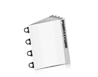Digitaldruck Folders drukken met ringoogjes  4 ringoogjes