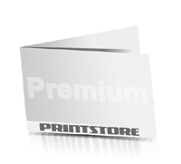 Premium-Klappvisitenkarte beidseitig bedruckte Premium-Klappvisitenkarten Geschäftsdrucksorten