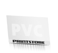 PVC-Plastikvisitenkarte einseitig bedruckte PVC-Plastikvisitenkarten Geschäftsdrucksorten