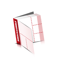  perforate Voucher Books printing  4 Pages Cover  3 perforationslines Hotmelt-Perfect Bound