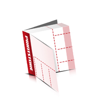  perforate Voucher Books printing  4 Pages Cover  4 perforationslines Hotmelt-Perfect Bound