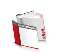 Books printing Linen Overlay round spine threadbinding Brochureprint im Landscape Books printing Linen Overlay round spine threadbinding Brochureprint im Landscape