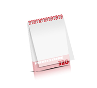  Image Brochures printing  16 Pages up  320 Pages Image Brochures with Wire-O binding PVC-Frontsheet or PVC-Endsheet (1 sheet PVC) Wire comb top Portrait