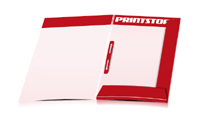  Portfolios printing punch & fold Fast filling clamps both sides Portfolios glosed A4 oversize