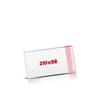  Notepads printing Notepads  DIN long  crosswise (210x99mm)