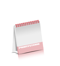  Table-Calendars printing production in Digitalprint Calendar cover sheets one-sided Print