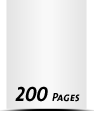 Express-Kataloge drucken  A4 (210x297mm) 200 Seiten (100 beidseitig bedruckte Blätter) Druck  4-färbig, CMYK Kataloge mit Drahtkammbindung Drahtkamm silber Express-Produktionszeit