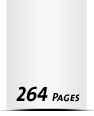 Kataloge drucken  A6 plus (120x160mm) 264 Seiten (132 beidseitig bedruckte Blätter) Druck  1-färbig, Schwarz Kataloge mit Drahtkammbindung Drahtkamm silber Standard-Produktionszeit