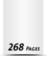 Express-Kataloge drucken  A4 (210x297mm) 268 Seiten (134 beidseitig bedruckte Blätter) Druck  4-färbig, CMYK Kataloge mit Drahtkammbindung Drahtkamm silber Express-Produktionszeit