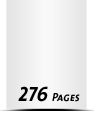Kataloge drucken  A6 plus (120x160mm) 276 Seiten (138 beidseitig bedruckte Blätter) Druck  1-färbig, Schwarz Kataloge mit Drahtkammbindung Drahtkamm silber Standard-Produktionszeit