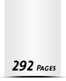 Kataloge drucken  A6 plus (120x160mm) 292 Seiten (146 beidseitig bedruckte Blätter) Druck  1-färbig, Schwarz Kataloge mit Drahtkammbindung Drahtkamm silber Standard-Produktionszeit
