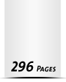 Express-Kataloge drucken  A6 plus (120x160mm) 296 Seiten (148 beidseitig bedruckte Blätter) Druck  1-färbig, Schwarz Kataloge mit Drahtkammbindung Drahtkamm silber Express-Produktionszeit