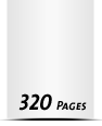 Express-Kataloge drucken  A4 (210x297mm) 320 Seiten (160 beidseitig bedruckte Blätter) Druck  4-färbig, CMYK Kataloge mit Drahtkammbindung Drahtkamm silber Express-Produktionszeit