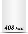 Express-Kataloge drucken  A6 plus (120x160mm) 408 Seiten (204 beidseitig bedruckte Blätter) Druck  4-färbig, CMYK Kataloge mit Drahtkammbindung Drahtkamm silber Express-Produktionszeit