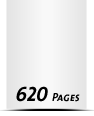 Kataloge drucken  A6 plus (120x160mm) 620 Seiten (310 beidseitig bedruckte Blätter) Druck  4-färbig, CMYK Kataloge mit Drahtkammbindung Drahtkamm silber Standard-Produktionszeit