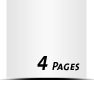 Express-Digitaldruck Kataloge herstellen 1 PVC-Titelblatt  210x210mm 4 Seiten (2 beidseitig bedruckte Blätter) Druck  4-färbig, CMYK Digitaldruck Kataloge mit RENZ RING WIRE® Drahtkammbindung Drahtkamm Schwarz  Express-Herstellungszeit
