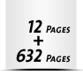  8 Seiten Schutzumschlag  4 Seiten Buchdeckel  4 Seiten Vorsatz 632 Seiten Buchblock  4 Seiten Nachsatz Vorsatz & Nachsatz bedruckt