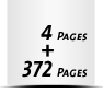 Express-Hardcover-Jahrbücher drucken  200x200mm Papier-Buchdeckenbezug Druck Buchdeckenbezug Aussen:  6-färbig, CMYK + 2 Schmuckfarben Buchdeckenbezug Innen unbedruckt 372 Seiten Buchblock (186 beidseitig bedruckte Blätter) Druck Buchblock:  1-färbig, Schwarz Hardcover-Jahrbücher mit Drahtkammbindung Express-Produktionszeit