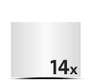  A2 plus (670x475mm) Druck Kalenderdeckblatt:  1-färbig, Schwarz 14 Kalenderblätter beidseitig bedruckt  1-färbig, Schwarz Wire-O Bindung inkl. Aufhängevorrichtung
