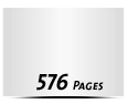 Broschüren bedrucken 1 PVC-Titelblatt  DIN Lang  quer (210x105mm) 576 Seiten (288 beidseitig bedruckte Blätter) Druck  5-färbig, CMYK + 1 Volltonfarbe Broschüren mit Wire-O Bindung Draht-Kamm silber Standard-Produktionszeit