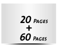  8 Seiten Schutzumschlag  4 Seiten Buchdeckel  4 Seiten Vorsatz 60 Seiten Buchblock  4 Seiten Nachsatz Vorsatz & Nachsatz unbedruckt