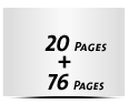  8 Seiten Schutzumschlag  4 Seiten Buchdeckel Buchdeckel unbedruckt  4 Seiten Vorsatz 76 Seiten Buchblock  4 Seiten Nachsatz Vorsatz & Nachsatz unbedruckt