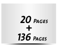  8 Seiten Schutzumschlag  4 Seiten Buchdeckel  4 Seiten Vorsatz 136 Seiten Buchblock  4 Seiten Nachsatz Vorsatz & Nachsatz unbedruckt