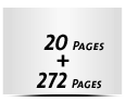  8 Seiten Schutzumschlag  4 Seiten Buchdeckel  4 Seiten Vorsatz 272 Seiten Buchblock  4 Seiten Nachsatz Vorsatz & Nachsatz bedruckt