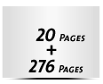  8 Seiten Schutzumschlag  4 Seiten Buchdeckel  4 Seiten Vorsatz 276 Seiten Buchblock  4 Seiten Nachsatz Vorsatz & Nachsatz bedruckt