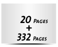  8 Seiten Schutzumschlag  4 Seiten Buchdeckel  4 Seiten Vorsatz 332 Seiten Buchblock  4 Seiten Nachsatz Vorsatz & Nachsatz unbedruckt